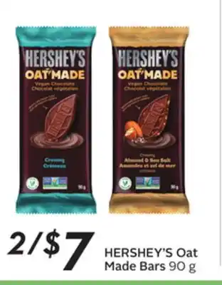 Sobeys Oat made bars offer
