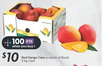 Sobeys Red mango case offer