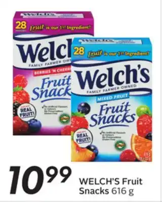 Sobeys Fruit snacks offer
