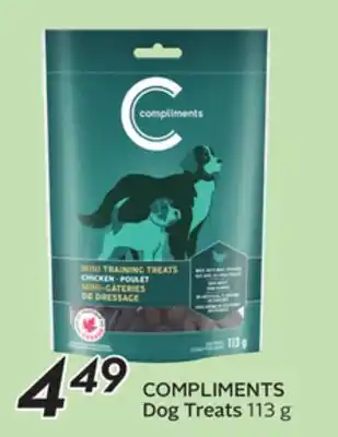Sobeys Compliments dog treats offer