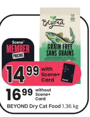Sobeys Dry cat food offer