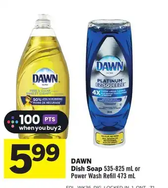 Foodland Dawn dish soap offer