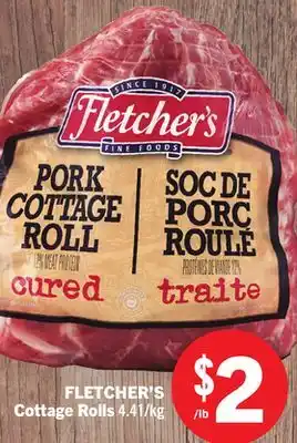 Foodland Fletcher's cottage rolls offer