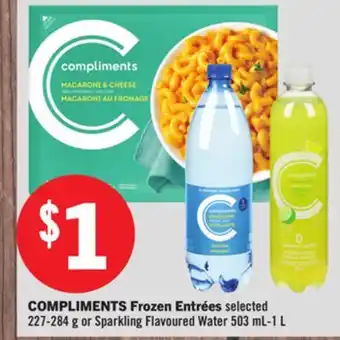 Foodland Compliments frozen entrées offer