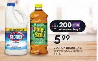 Sobeys Clorox bleach offer