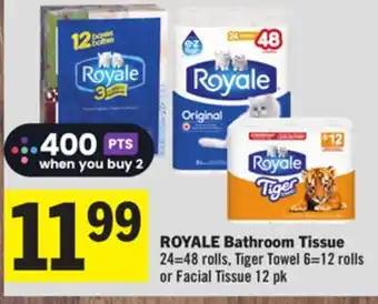 Foodland Royale bathroom tissue offer