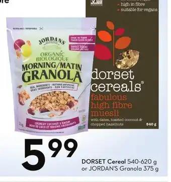 Sobeys Dorset cereal offer