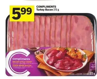 Foodland Compliments turkey bacon offer