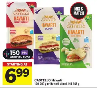 Foodland Castello havarti offer
