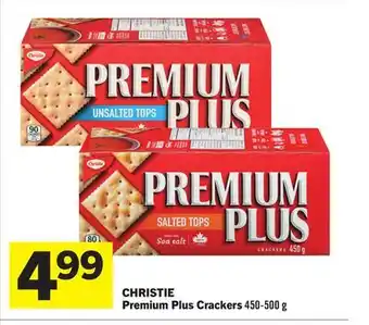 Foodland Christie premium plus crackers offer