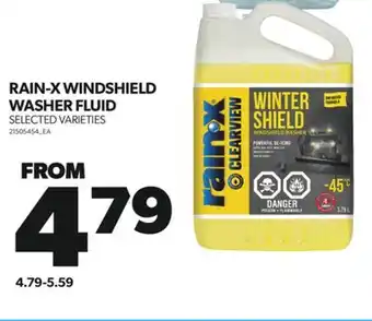 Real Canadian Superstore Rain-x windshield washer fluid offer