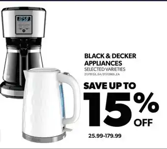 Real Canadian Superstore Black & decker appliances offer