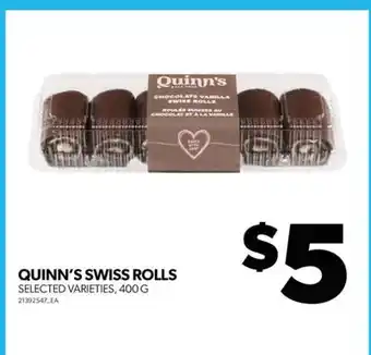 Real Canadian Superstore Quinn's swiss rolls, 400 g offer