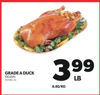 Real Canadian Superstore Grade a duck offer