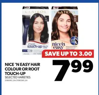 Real Canadian Superstore Nice 'n easy hair colour or root touch-up offer