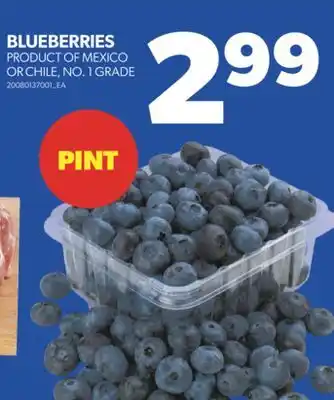 Real Canadian Superstore Blueberries, pint offer