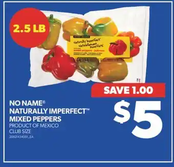 Real Canadian Superstore No name naturally imperfect mixed peppers, 2.5 lb offer