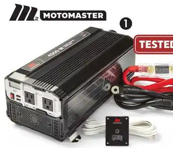 Canadian Tire Motomaster eliminator power inverter, 4000w, includes battery cables, fuse kit and wired remote offer
