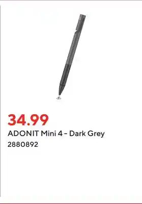 Staples Adonit mini 4 - dark grey offer