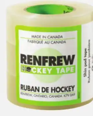 Canadian Tire Renfrew clear hockey tape, 3-pack. 24mm x 15m offer