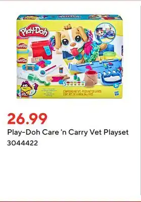 Staples Play-doh care 'n carry vet playset offer