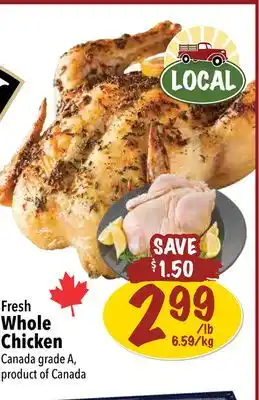 Farm Boy Fresh whole chicken offer