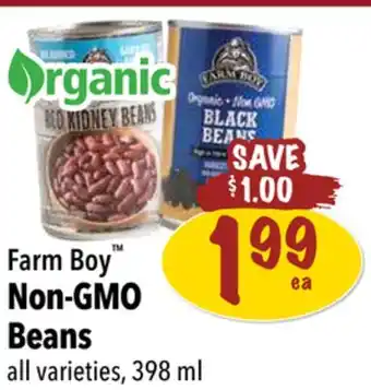 Farm Boy Farm boy non-gmo beans offer