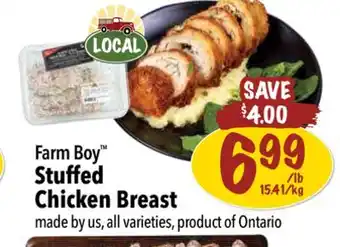 Farm Boy Farm boy stuffed chicken breast offer