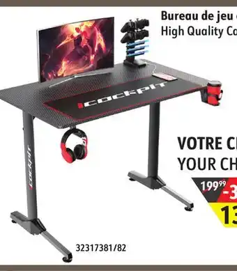 Sushi Shop High quality carbon fiber texture gaming desk offer
