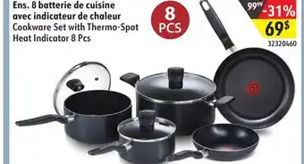 Sushi Shop Cookware set with thermo-spot heat indicator 8 pcs offer