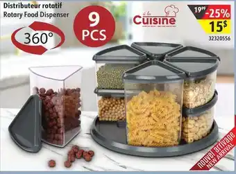 Sushi Shop Cuisine rotary food dispenser offer