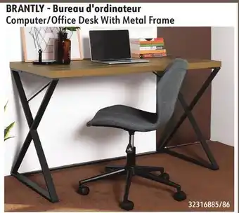 Sushi Shop Computer/office desk with metal frame offer