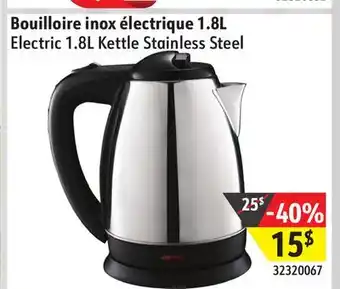 Sushi Shop Electric 1.8l kettle stainless steel offer