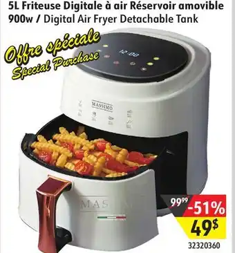 Sushi Shop Digital air fryer detachable tank offer