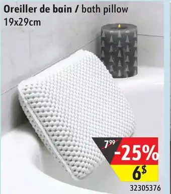Sushi Shop Bath pillow offer
