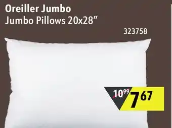 Sushi Shop Jumbo pillows offer