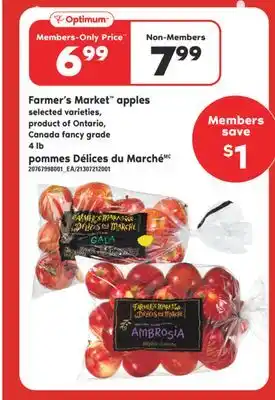 Valu-mart Pommes délices du marché, 4 lb offer