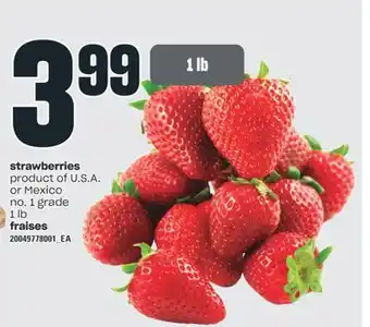 Valu-mart Fraises, 1 lb offer