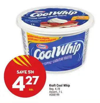 Giant Tiger Kraft cool whip offer
