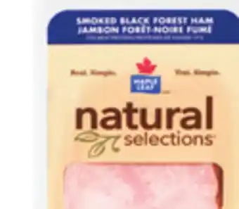 Giant Tiger Maple leaf nature selections deli meat offer