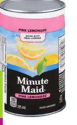 Giant Tiger Minute maid fruitopia frozen drinks offer