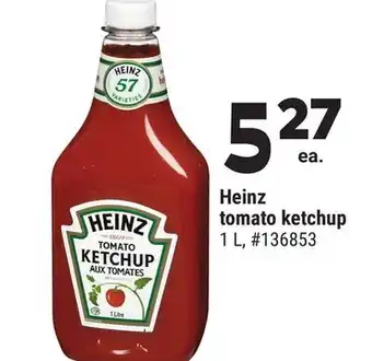 Giant Tiger Heinz tomato ketchup offer