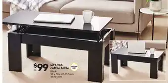 Giant Tiger Lift-top coffee table black offer