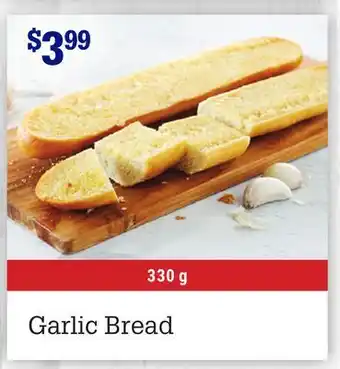 M & M Food Market Garlic bread offer