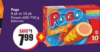 Chalo FreshCo Pogo 8 pk or 10 pk frozen 600-750 g offer