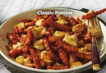 M & M Food Market Classic poutine offer
