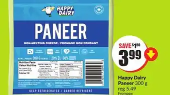 Chalo FreshCo Happy dairy paneer 300 g offer