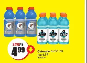 Chalo FreshCo Gatorade 6x591 ml offer