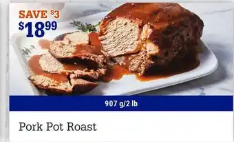 M & M Food Market Pork pot roast offer