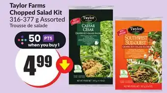 Chalo FreshCo Taylor farms chopped salad kit offer